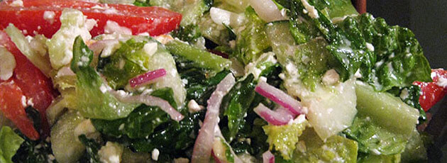 Hearts of Romaine Ceasar Salad