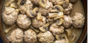 Mushroom and Sage Meatballs